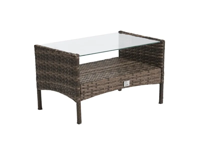 Brooklyn Polyrattan Sitzgruppe Lounge Gartenmöbel Set*SVITA Online