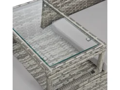 Chicago Rattan-Bank Garten-Bank Lounge Sitzecke*SVITA