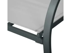 SVITA Gartenstühle|Eiby Deluxe Schaukelstuhl Schaukelsessel Outdoor Armlehne