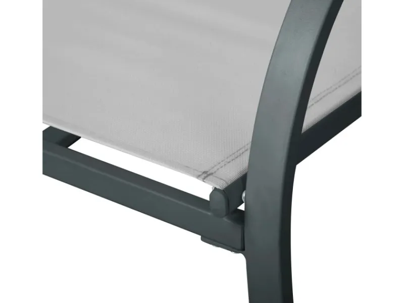 SVITA Gartenstühle|Eiby Deluxe Schaukelstuhl Schaukelsessel Outdoor Armlehne