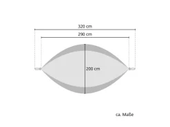 SVITA Sonnenliegen|Hängematte Outdoor Ultraleicht Camping Befestigung 1-2 Personen Hell Dunkel