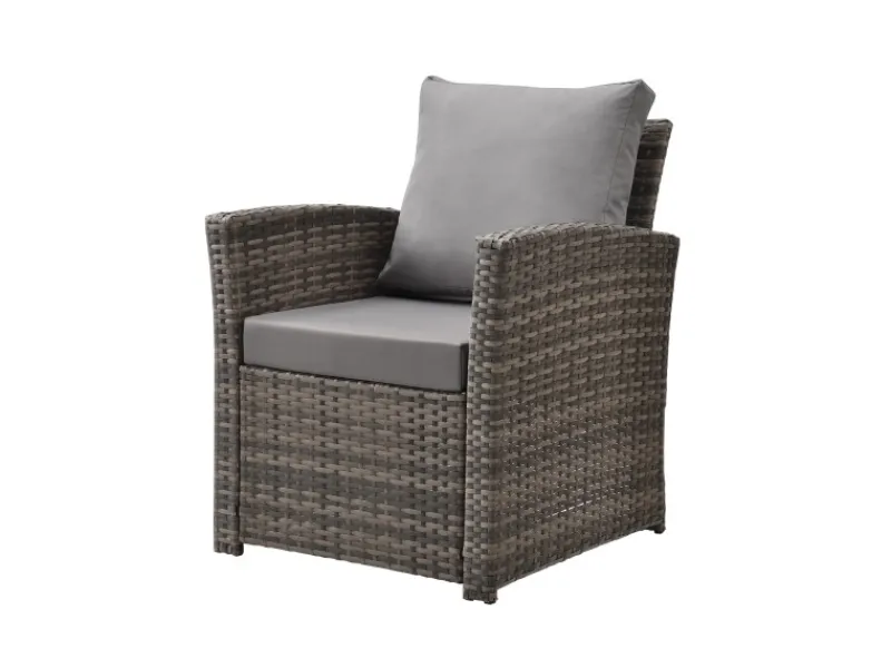 Roma Polyrattan Set Sitzgruppe Lounge Tisch Garnitur Gartenmöbel*SVITA Discount