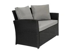 SVITA Lounge-Gartenmöbel|Gartenmöbel-Sets|Roma Polyrattan Set Sitzgruppe Lounge Tisch Garnitur Gartenmöbel