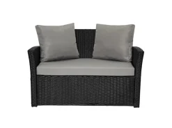 SVITA Lounge-Gartenmöbel|Gartenmöbel-Sets|Roma Polyrattan Set Sitzgruppe Lounge Tisch Garnitur Gartenmöbel