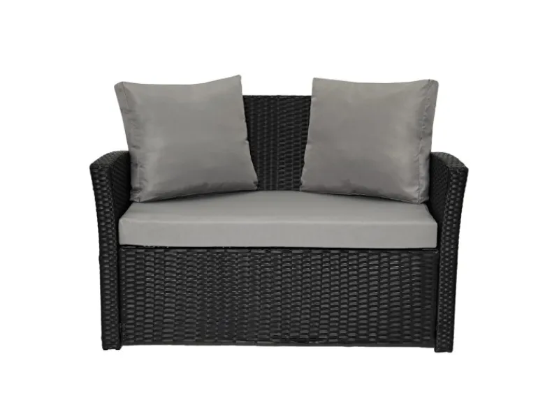 SVITA Lounge-Gartenmöbel|Gartenmöbel-Sets|Roma Polyrattan Set Sitzgruppe Lounge Tisch Garnitur Gartenmöbel