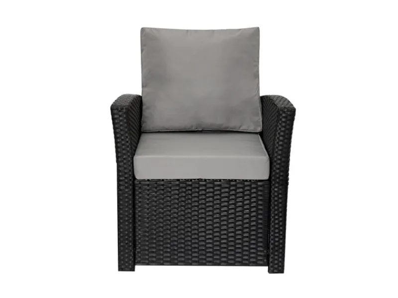 SVITA Lounge-Gartenmöbel|Gartenmöbel-Sets|Roma Polyrattan Set Sitzgruppe Lounge Tisch Garnitur Gartenmöbel