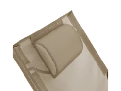 SVITA Sonnenliegen|Tomra Liegestuhl Mit Hocker Klappbar Campingstuhl Kopfkissen