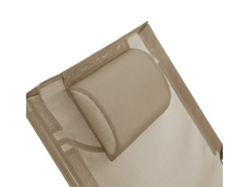 SVITA Sonnenliegen|Tomra Liegestuhl Mit Hocker Klappbar Campingstuhl Kopfkissen