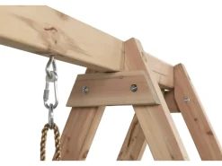 SwingKing Gartenspielgeräte|Swing King Schaukel Ava 185 cm x 235 cm x 274 cm FSC®