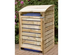 T & J Mülltonnenbox Henri für 1 Tonne Holz imprägniert*Tetzner und Jentzsch Outlet