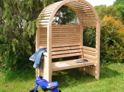 Tetzner und Jentzsch Gartenbänke|Lounge-Gartenmöbel|T & J Relaks Freisitz Lärche 128,6 x 196,4 x 73,6 cm