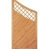 Tetzner und Jentzsch Balkonsichtschutz|T & J Sichtschutzzaun Classico mit Rankgitter Douglasie 90 x180/140