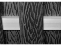 T & J WPC-Sichtschutzzaun Dalian Alu/Anthrazit gebürstet 180 x 180 cm*Tetzner und Jentzsch Online