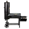 Chief 130 KG Smoker BBQ Grillkamin Räucherofen Holzkohle Grill 3,5mm Stahl*TAINO Sale