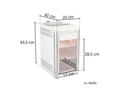 TAINO Gasgrills|Design Oberhitzegrill Gas Steakgrill 800 Grad Hochleistungsgrill Edelstahl Silber