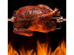 TAINO Grillzubehör|Drehspieß Für Gasgrill Platinum, Platinum Yamara und Black Grillspieß Edelstahl