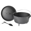 Dutch Oven Gusseisen 8L Set Deckelheber Ständer Zubehör Cast Iron*TAINO Outlet