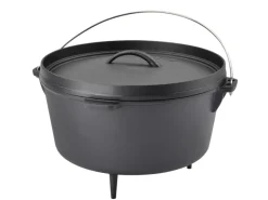 Dutch Oven Gusseisen 8L Set Deckelheber Ständer Zubehör Cast Iron*TAINO Outlet