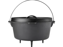 Dutch Oven Gusseisen 8L Set Deckelheber Ständer Zubehör Cast Iron*TAINO Outlet
