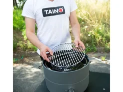 TAINO Kugelgrills|Gasgrills|Grill-to-Go Portabler Gasgrill Campinggrill Für Unterwegs