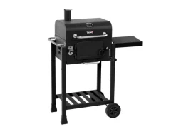TAINO Smoker|Hero Holzkohlegrill Set Mit Haube Smoker BBQ Grillwagen Grillkamin Standgrill Räucherofen