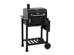 TAINO Smoker|Hero Holzkohlegrill Set Mit Haube Smoker BBQ Grillwagen Grillkamin Standgrill Räucherofen