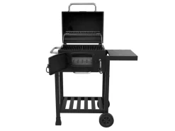 TAINO Smoker|Hero Holzkohlegrill Set Mit Haube Smoker BBQ Grillwagen Grillkamin Standgrill Räucherofen