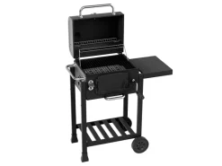TAINO Smoker|Hero Holzkohlegrill Set Mit Haube Smoker BBQ Grillwagen Grillkamin Standgrill Räucherofen