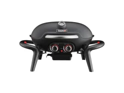 TAINO Tischgrills|Gasgrills|Kenai Gasgrill Klein Tischgrill Outdoorküche Aluguss Schwarz