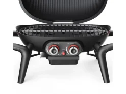 TAINO Tischgrills|Gasgrills|Kenai Gasgrill Klein Tischgrill Outdoorküche Aluguss Schwarz