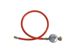 Kenai Set Gasgrill Abdeckhaube Gasdruckminderer Klein Tischgrill Outdoorküche Aluguss Schwarz*TAINO Discount