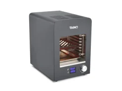 Oberhitzegrill Elektrisch 800 Grad Hochleistungsgrill Beef-Grill Steakgrill Schwarz*TAINO