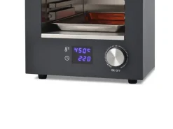 Oberhitzegrill Elektrisch 800 Grad Hochleistungsgrill Beef-Grill Steakgrill Schwarz*TAINO