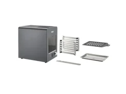 Oberhitzegrill Elektrisch 800 Grad Hochleistungsgrill Beef-Grill Steakgrill Schwarz*TAINO