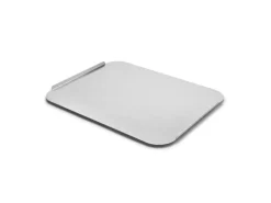 TAINO Grillzubehör|Pizzastein Mit Servierblech Grillzubehör Holzkohlegrill Gasgrill Backofen Cordierit Aluminium