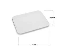 TAINO Grillzubehör|Pizzastein Mit Servierblech Grillzubehör Holzkohlegrill Gasgrill Backofen Cordierit Aluminium