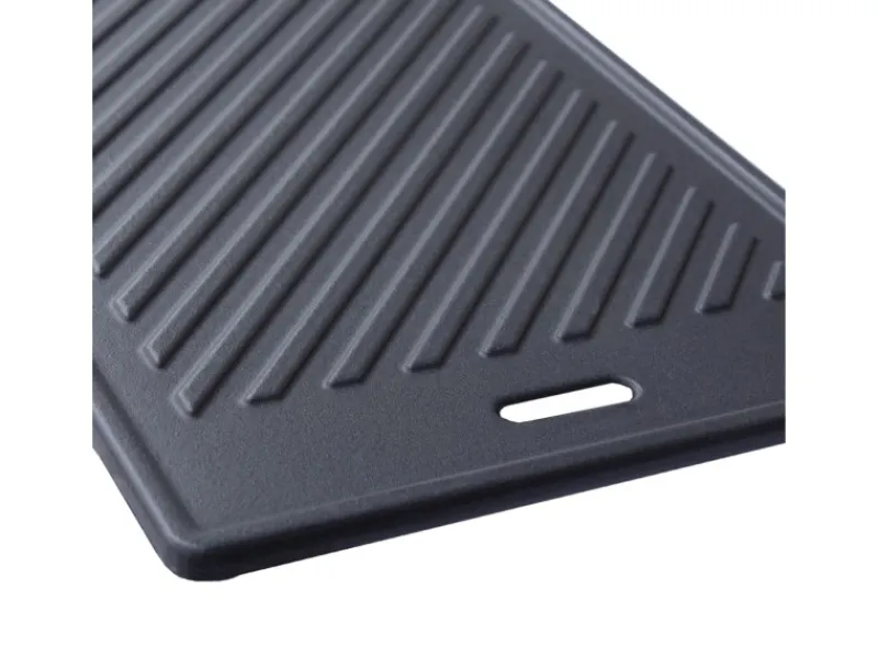 Platinum Black Gusseisen Grillplatte Wendeplatte Gasgrill Zubehör*TAINO Online