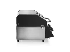 TAINO Tischgrills|Gasgrills|Platinum Compact Set Tischgrill Abdeckhaube Gasdruckminderer 2 Brenner Gasgrill Edelstahl
