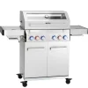 TAINO Gasgrills|Platinum Yamara 4+2 Gasgrill Edelstahl 4 Brenner Sear-Burner Backburner
