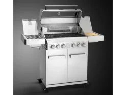 TAINO Gasgrills|Platinum Yamara 4+2 Gasgrill Edelstahl 4 Brenner Sear-Burner Backburner