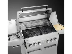 TAINO Gasgrills|Platinum Yamara 4+2 Gasgrill Edelstahl 4 Brenner Sear-Burner Backburner