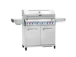 Platinum Yamara 6+2 Gasgrill Edelstahl 6 Brenner Sear-Burner Backburner*TAINO Best