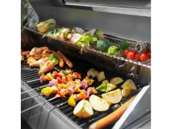 Platinum Yamara 6+2 Gasgrill Edelstahl 6 Brenner Sear-Burner Backburner*TAINO Best