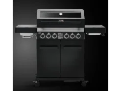 Platinum Yamara Dark 4+2 Gasgrill Stahl 4 Brenner Sear-Burner Backburner*TAINO Best