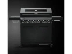 TAINO Gasgrills|Platinum Yamara Dark 6+2 Gasgrill Stahl 6 Brenner Sear-Burner Backburner