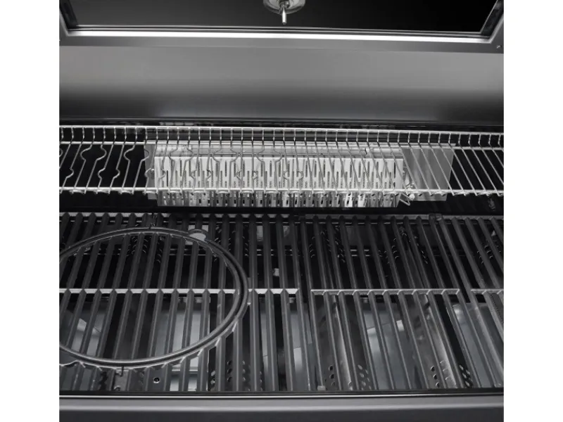 TAINO Gasgrills|Platinum Yamara Dark 6+2 Gasgrill Stahl 6 Brenner Sear-Burner Backburner