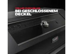 TAINO Gasgrills|Platinum Yamara Dark 6+2 Gasgrill Stahl 6 Brenner Sear-Burner Backburner