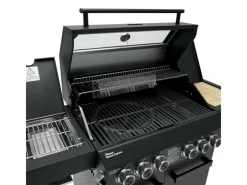 Platinum Yamara Dark 4+2 Set Mit Haube Gasgrill Stahl 4 Brenner Sear-Burner Backburner*TAINO Sale