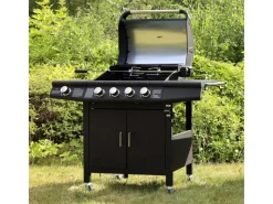 TAINO Grillzubehör|Red 4+1/6+1 Elektrischer Drehspieß Für Gasgrill Rotisserie-Set Grillspieß