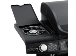 TAINO Gasgrills|Red 6+1 Gasgrill Grillwagen BBQ Edelstahl-Brenner Gas-Grill Schwarz